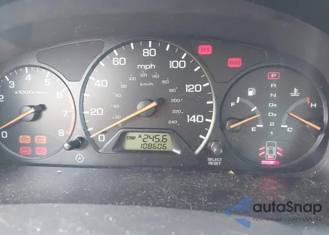 2002 Honda Accord 2.3 Vp из США, поврежденный, VIN 1HGCF86602A116500